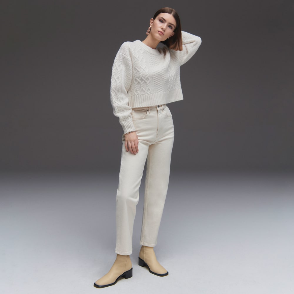 The Original Cheeky® Jean | Ecru | 26.5 Inseam - Image 8