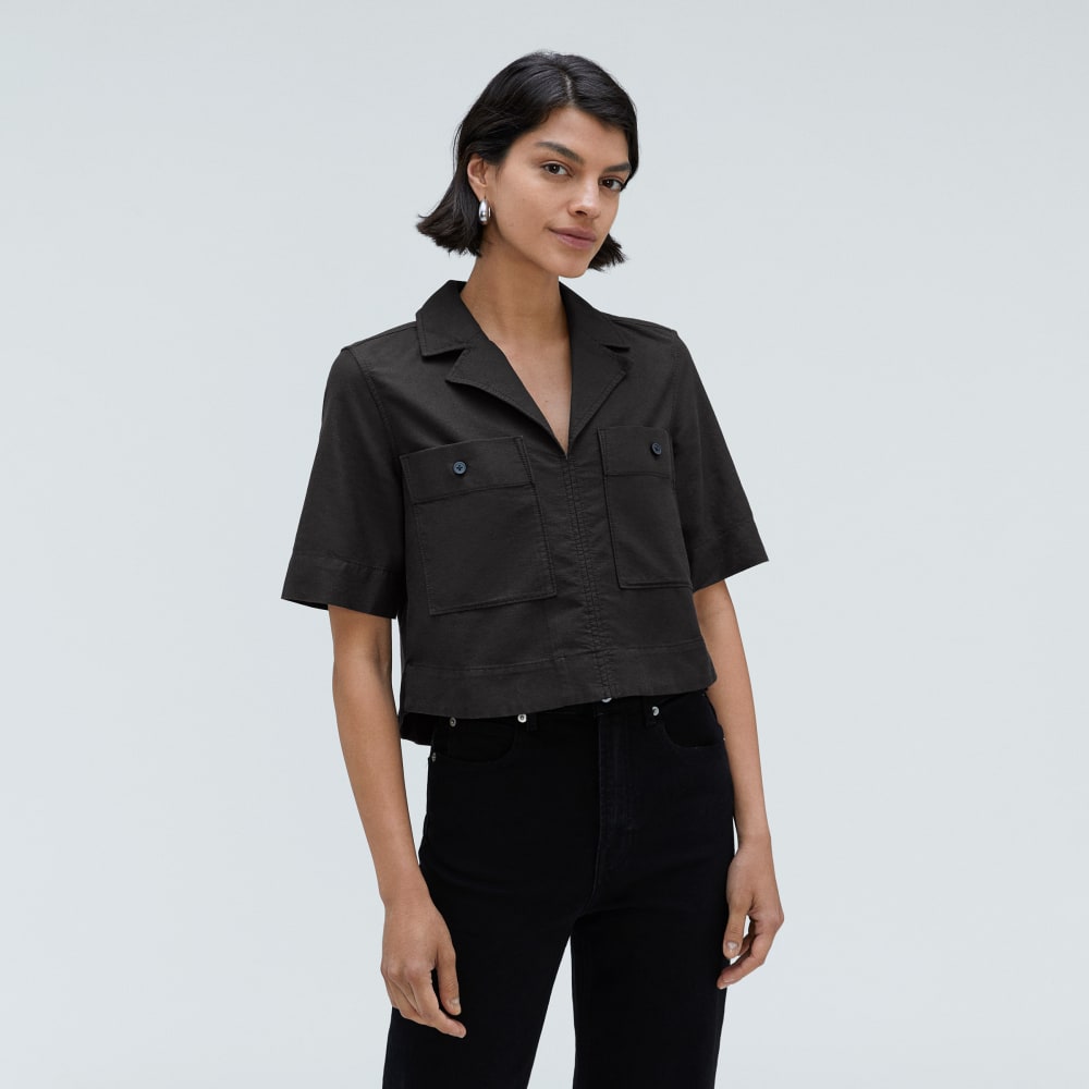 The Oxford Popover | Black - Image 2