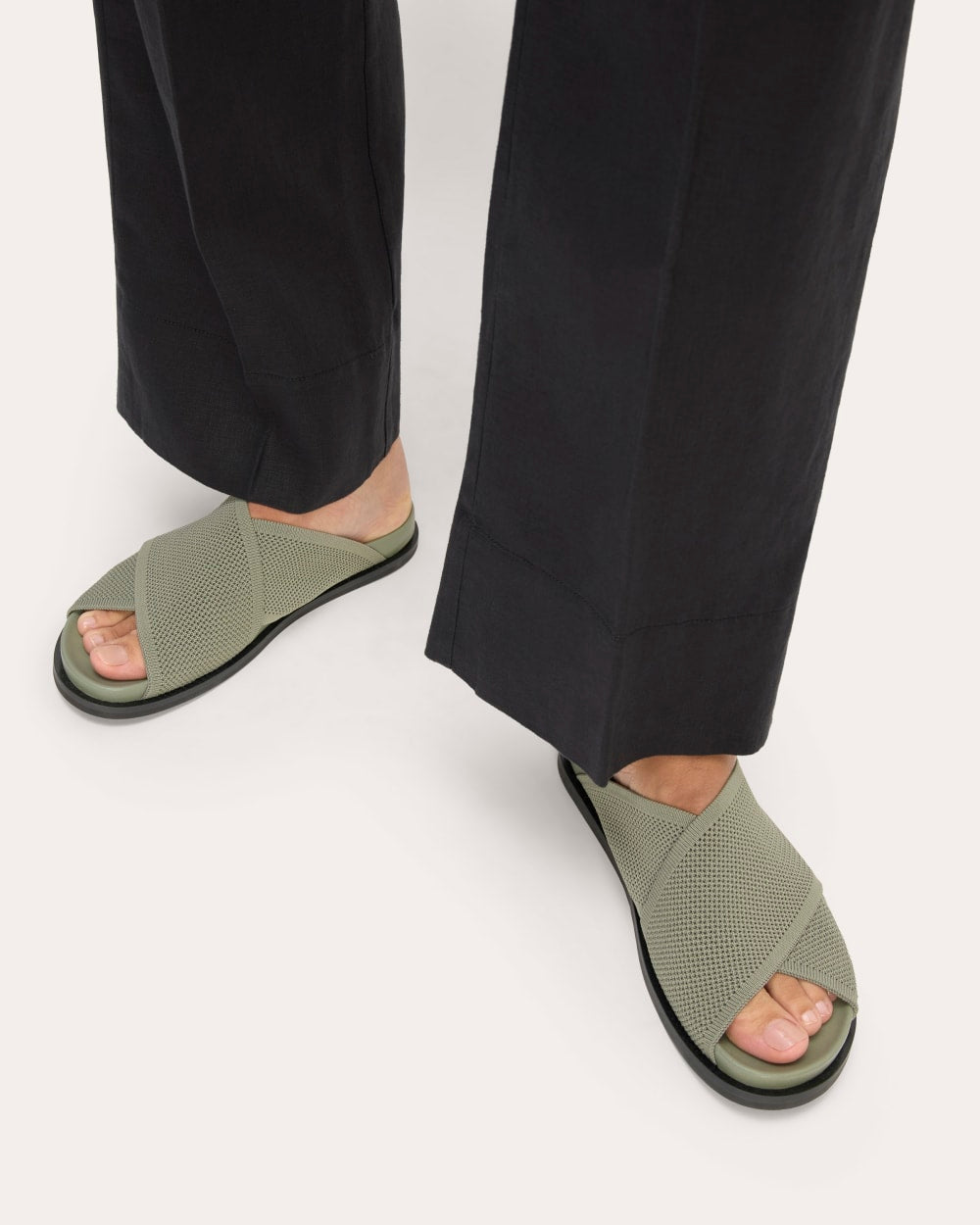 The ReKnit Form Crossover Sandal | Seagrass - Image 2