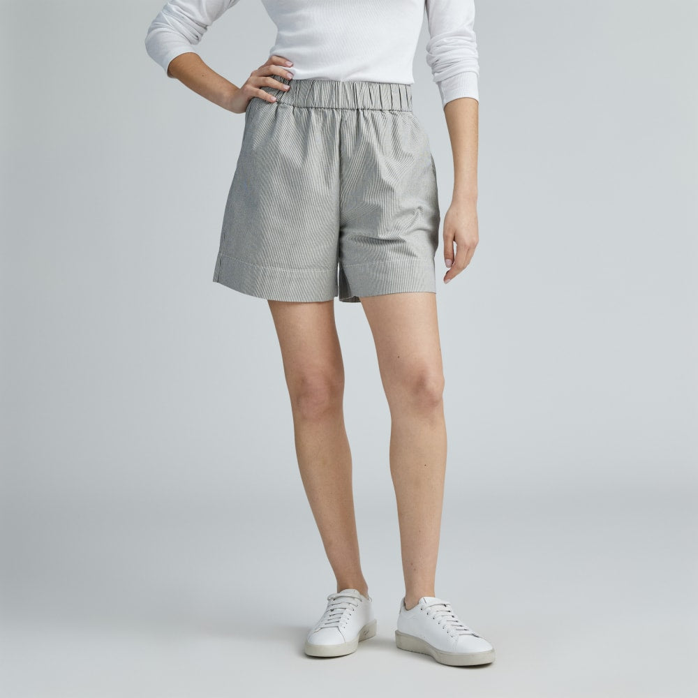 The Easy Short | Canvas Tan / Navy