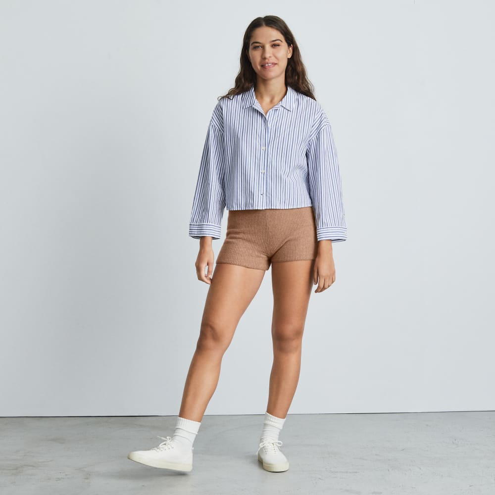 The Cozy-Stretch Short | Camel - Image 5