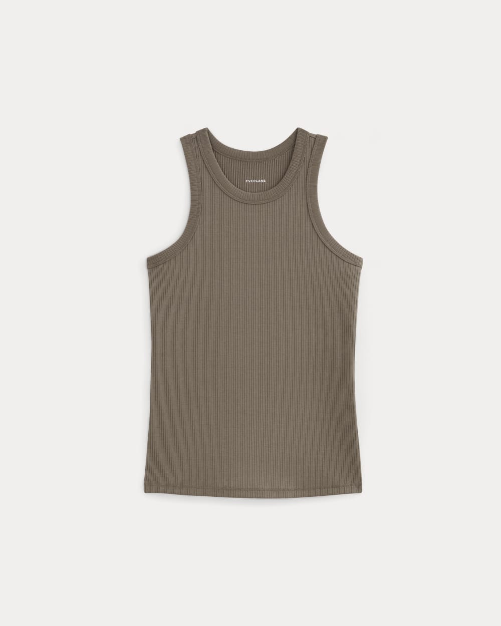 The Shimmy Cutaway Tank | Taupe - Image 2