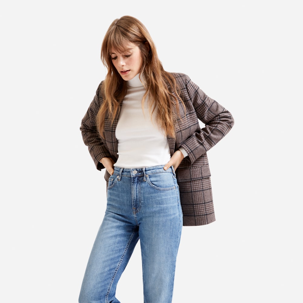 The Super-Straight Jean | Medium Blue Wash | Regular - Image 3