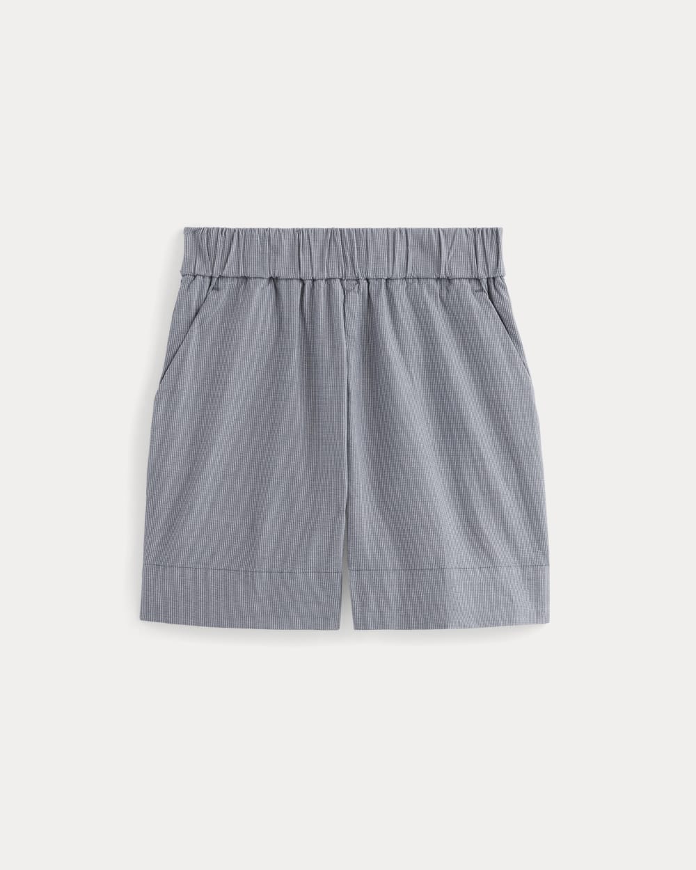 The Easy Short | Dark Denim Pinstripe - Image 2