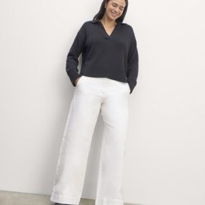 The Phoebe Trouser | White