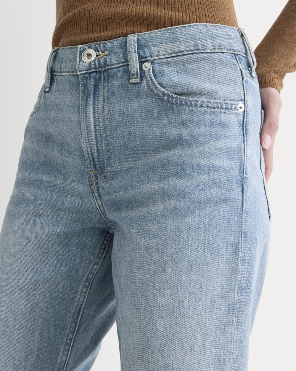 Low-Rise Straight Jean | Tungsten Scratch - Image 4