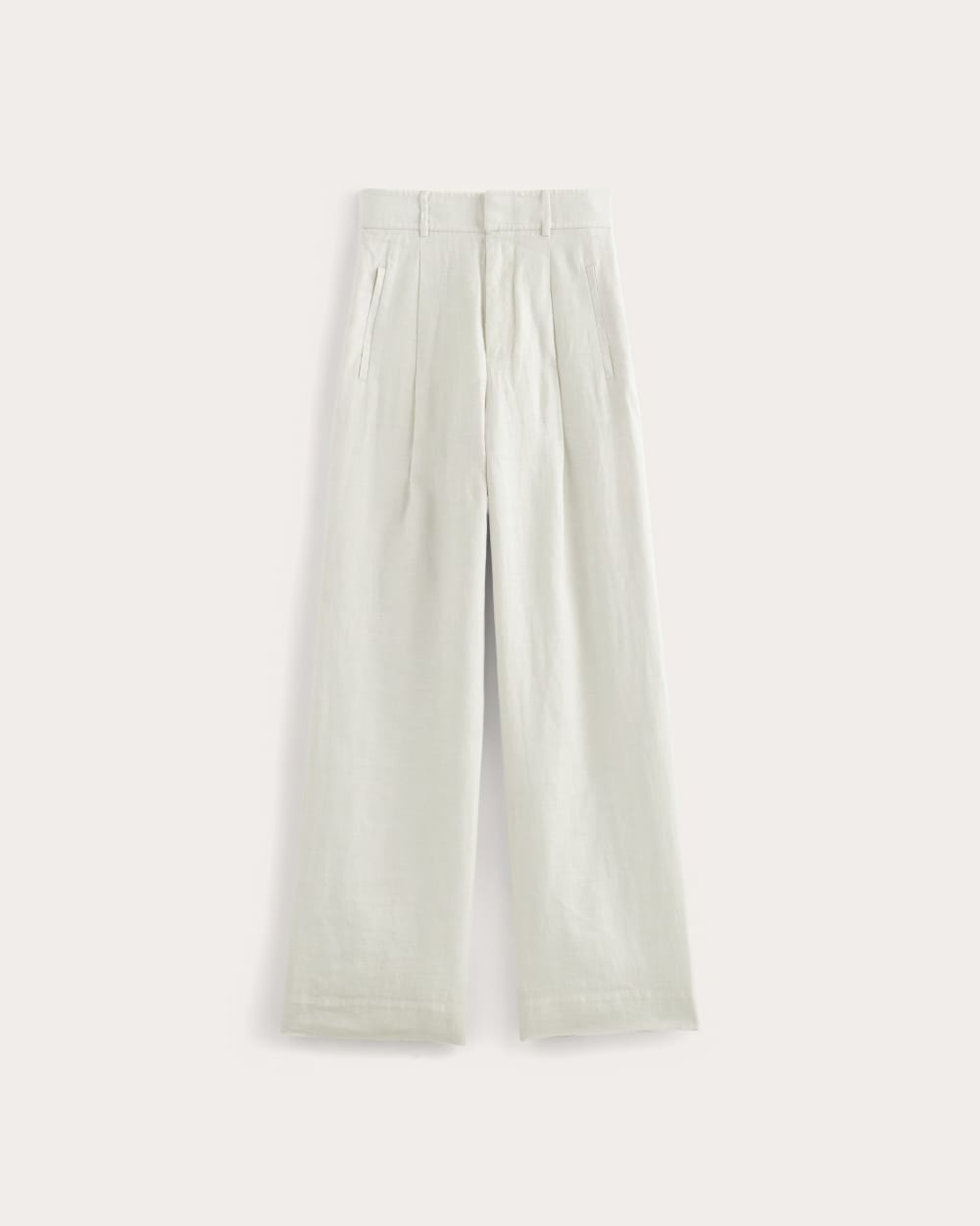 The Linen Way-High? Drape Pant | Natural Chambray - Image 2