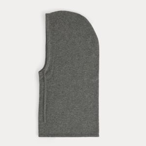 Cashmere Hood | Heather Charcoal