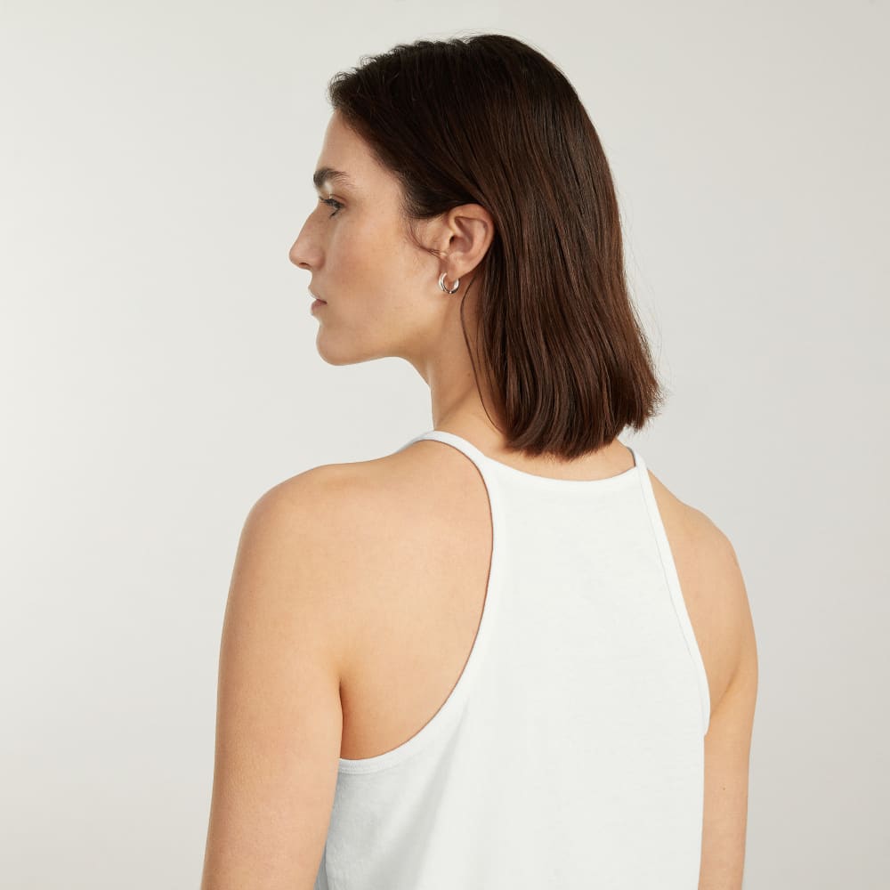 The Hemp Cutaway Tank | White - Image 5