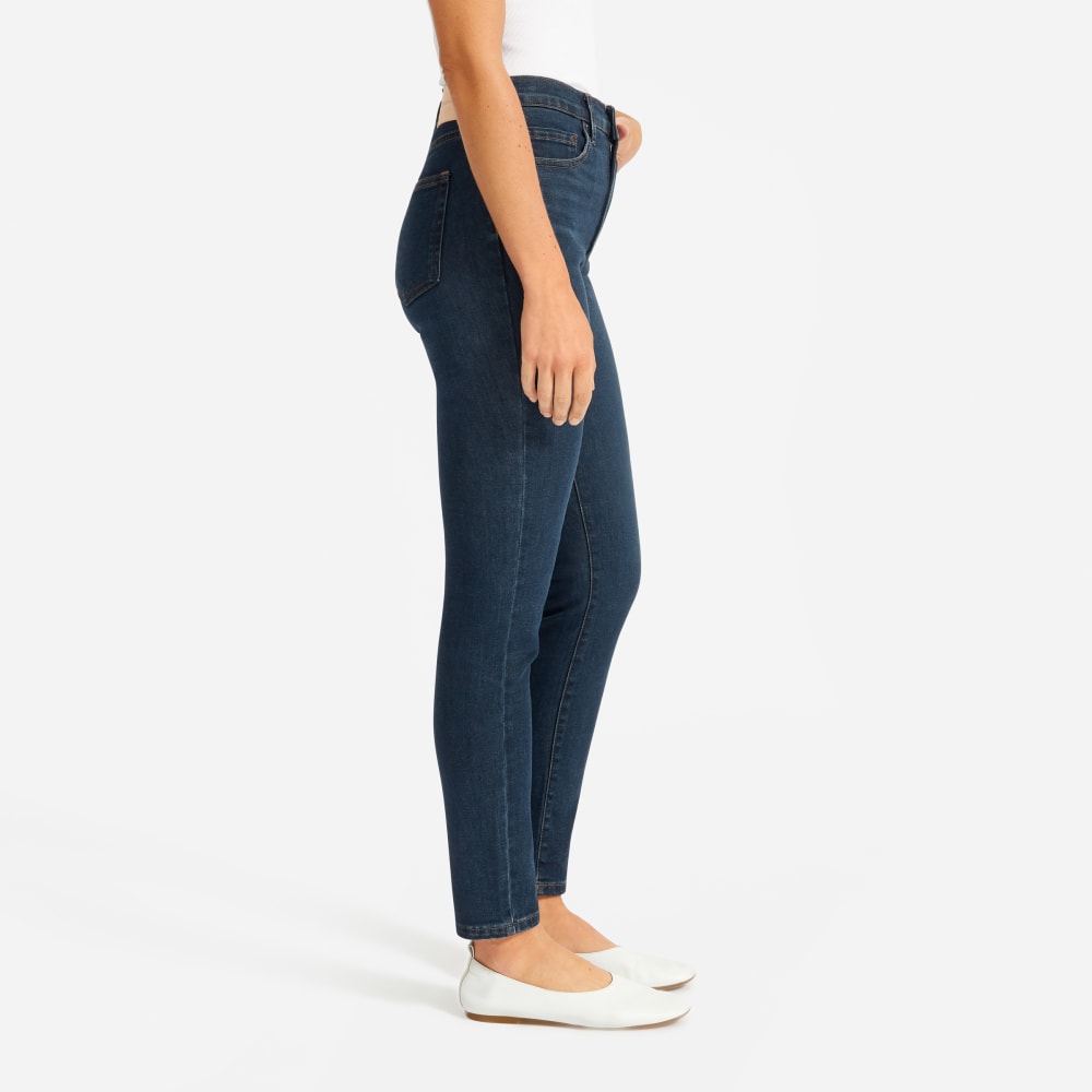 The Authentic Stretch High-Rise Skinny | Deep Indigo | 28.5 Inseam - Image 11