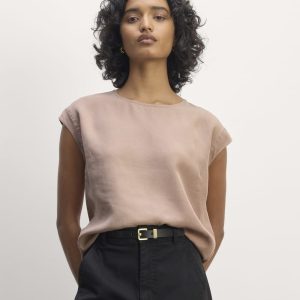 The Muscle Top in Butterlite | Dusty Rose