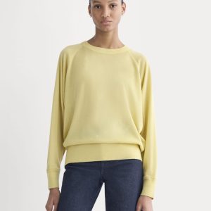 Raglan Sweater in Ultrasoft Merino | Double Cream